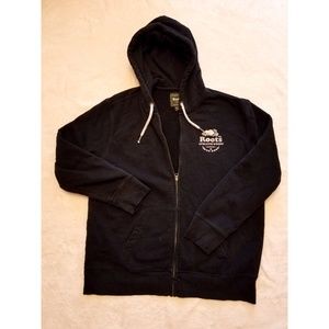 Roots zip up hoodie
